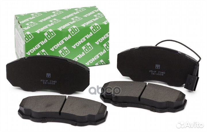 Колодки тормозные диск.передние boxer II, ducat