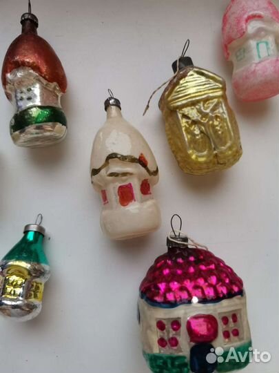 Елочные игрушки ссср