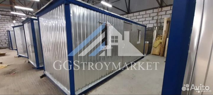 Бытовка вагончик металлический