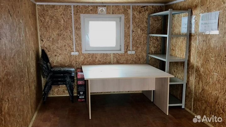 Аренда бытовки с мебелью