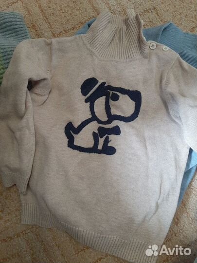 2 больших пакета вещей для мальчика (р.98-116)