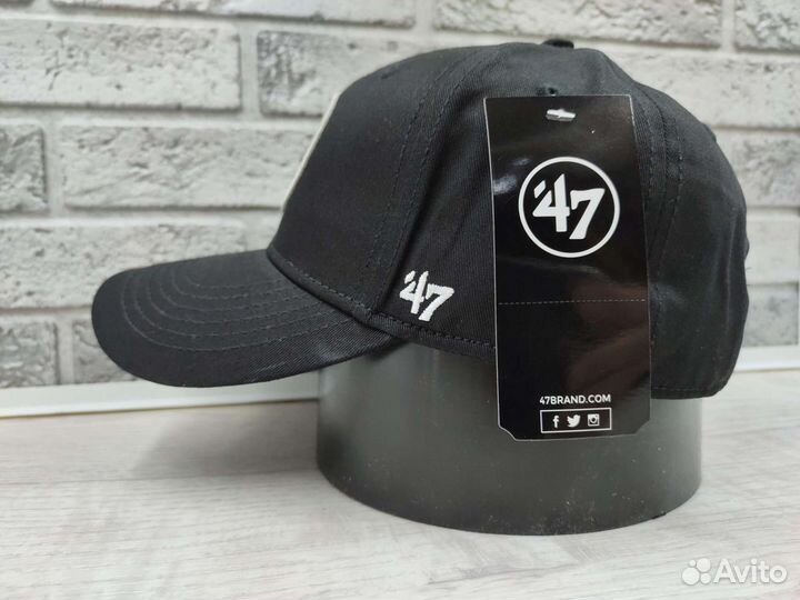 Бейсболка мужская american needle черная