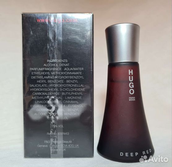 Hugo boss deep red 30 ml