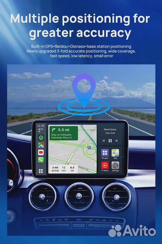 Carlinkit CarPlay Ambient 8/128 Android 13 Q6225 объявление продам