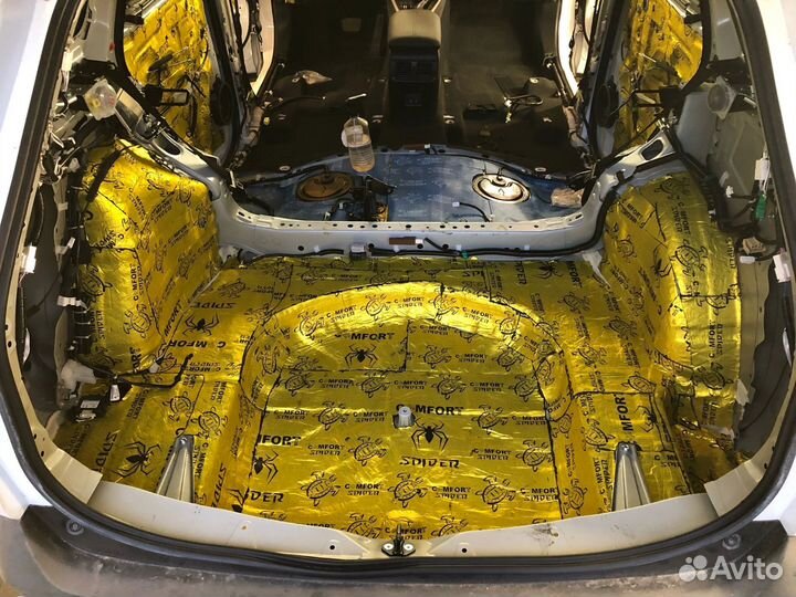 Шумоизоляция автомобиля