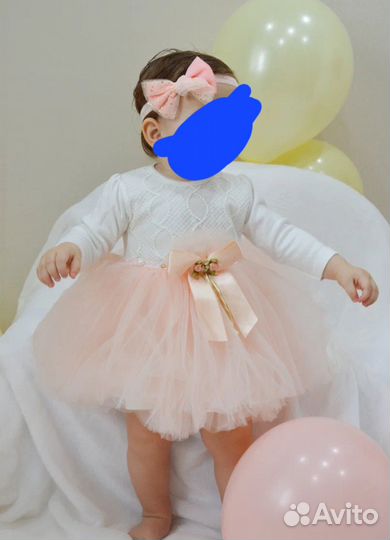 Платье для девочки 74