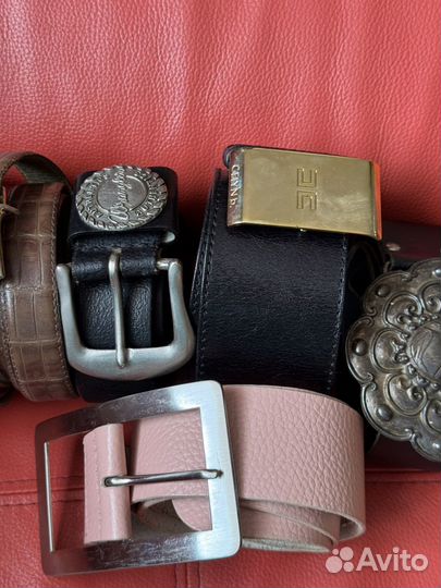 Ремни женские кожаные Италия