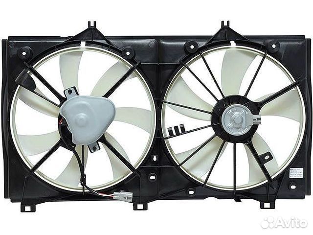 Мотор+вентилятор радиатора охлаждения Camry 40