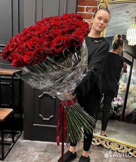 Цветы розы букеты 25 31 35 51 101 251 Доставка