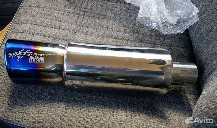 Глушитель прямоточный HKS, Eplus