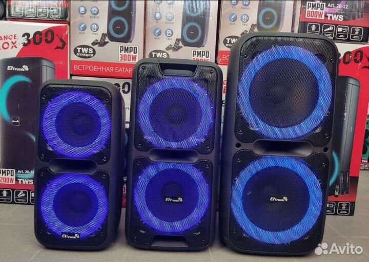 Мощные колонки eltronic 20-05, 20-07, 20-14