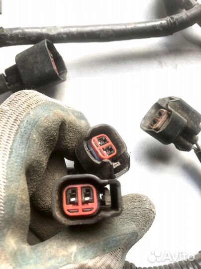 Проводка форсунок Mazda 6GG 1,8