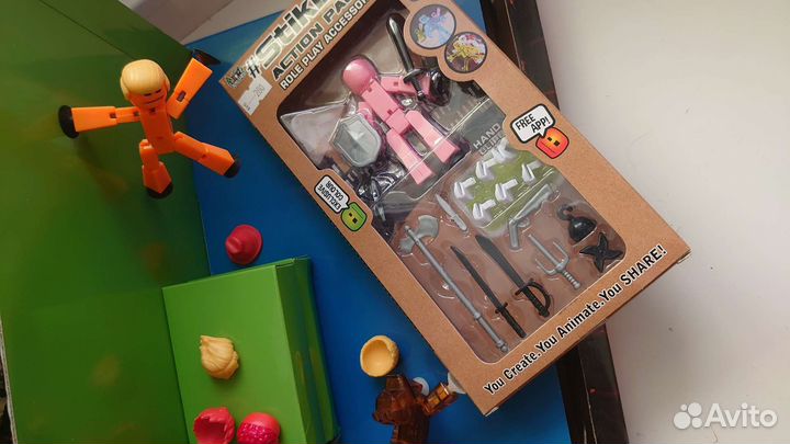 Игрушка Stikbot для создания мультфильма