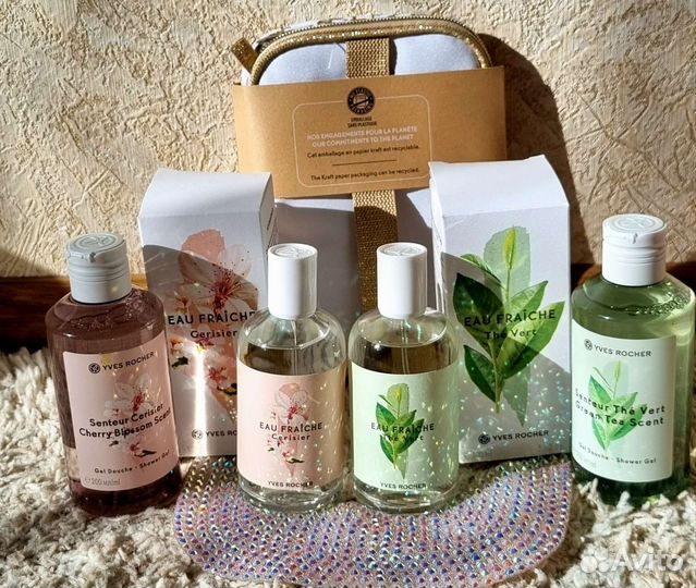 Ив роше THE vert Зелёный чай, Вербена и Вишня