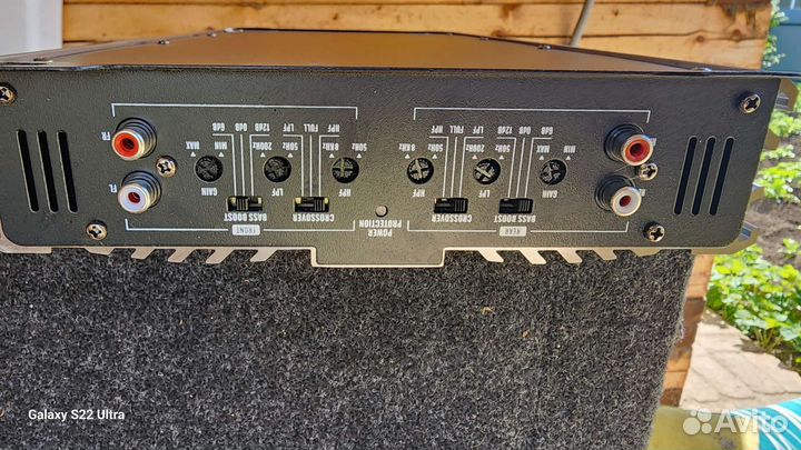 Сабвуфер 10 Урал и усилитель Kicx 300w