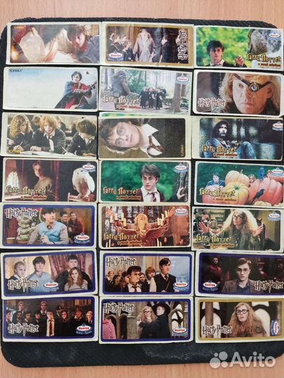 Наклейки из жвачек Гарри Поттер