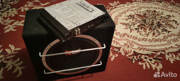 Сабвуфер и усилитель бу