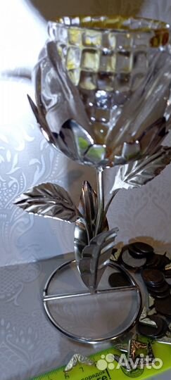 Подсвечник Роза