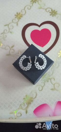 Серебряные серьги