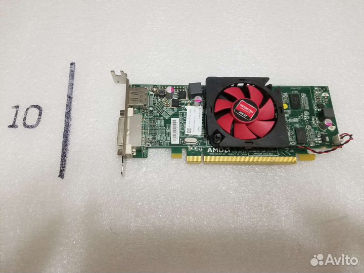 Видеокарта hd 7470 1гб 1x DVI, 1x DisplayPort