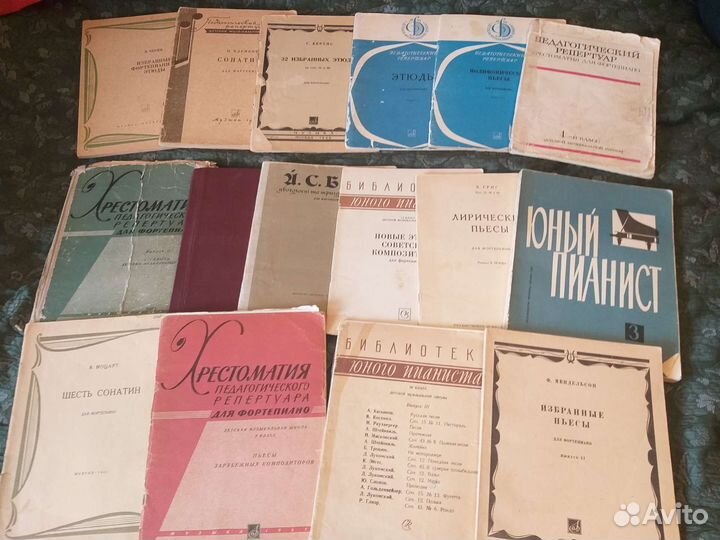 Учебники по фортепиано советских лет
