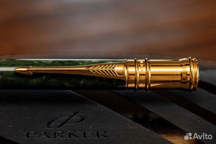 Ручка шариковая Parker Duofold Jade Green