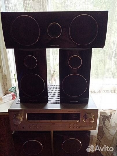 Акустические колонки 5.1 напольные