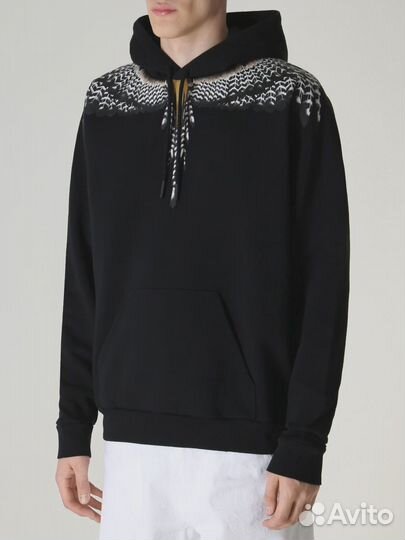 Худи хлопковое marcelo burlon