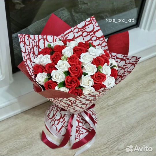 Букет из мыльных роз с доставкой