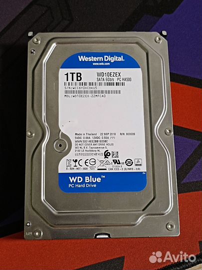 Жесткий диск 1 тб WD blue