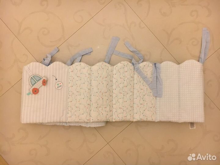 Бампер в кроватку mothercare 340см Х 33 см