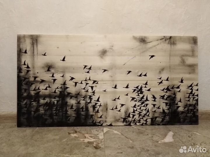 Картина на досках