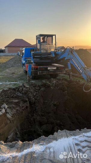 Копаем канализационные ямы до 5 метра и подвалы