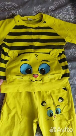 Вещи пакетом на девочку 104-110