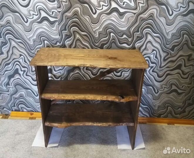 Тумба для обуви из натур.дерева в старинном стиле