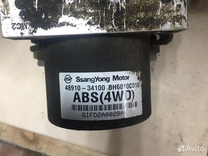 Ssangyong new actyon 2011 год блок ABS