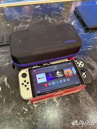 Nintendo switch oled с играми