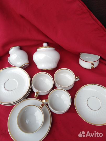 Чайный сервиз СССР дулево