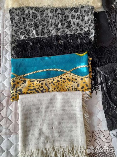 Шарфы платки палантины