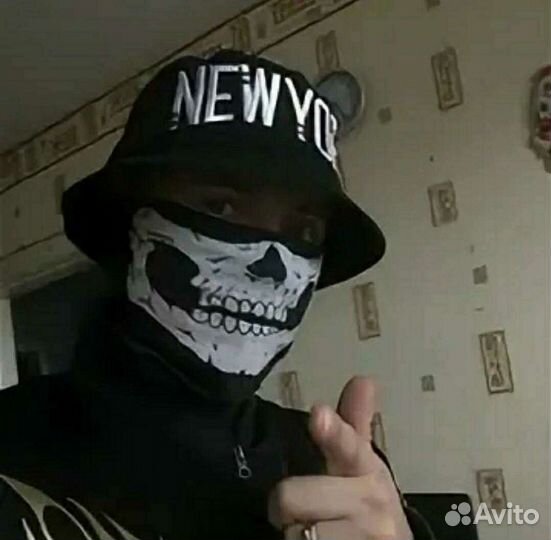 Новая маска балаклава череп челюсти Бандана Новая
