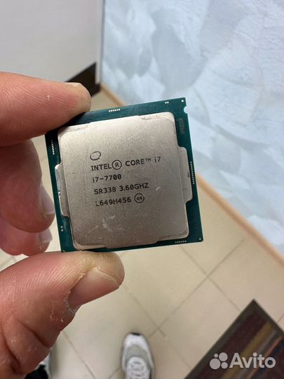 Процессор intel core i7 7700