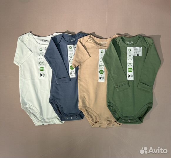 Боди новое детское Нидерланды, Organic Cotton