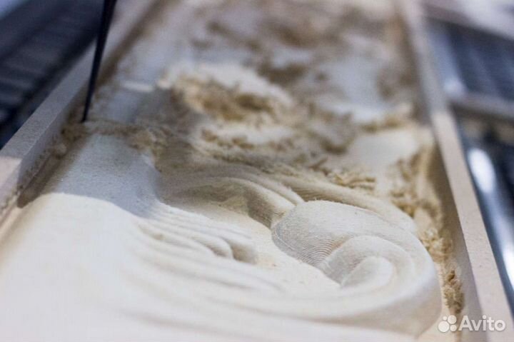 Фрезеровка на чпу 2000*4000. Массив, мдф, полимер