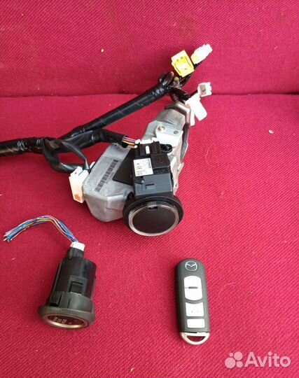 Замок зажигания запуск с кнопки Мазда 6 гш Gh