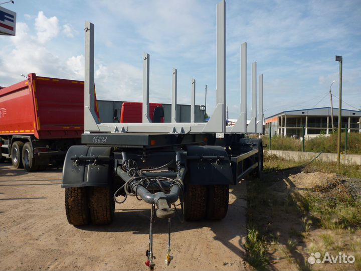 Прицеп лесовоз (сортиментовоз) МАЗ 837810-020, 2022