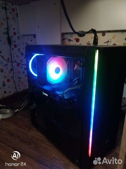 Игровой пк i5-10400F / asus 4060 / 16 Gb