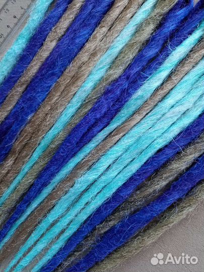 Дреды ручной работы новые