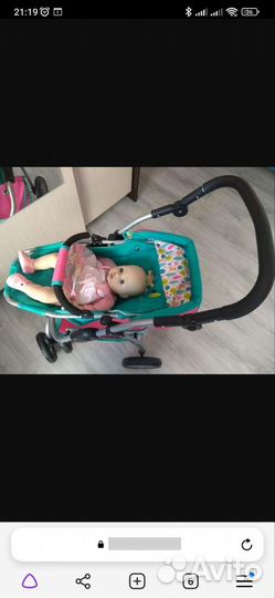 Детская коляска для кукол, игрушек