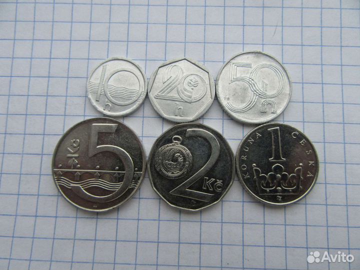 Монеты из европы