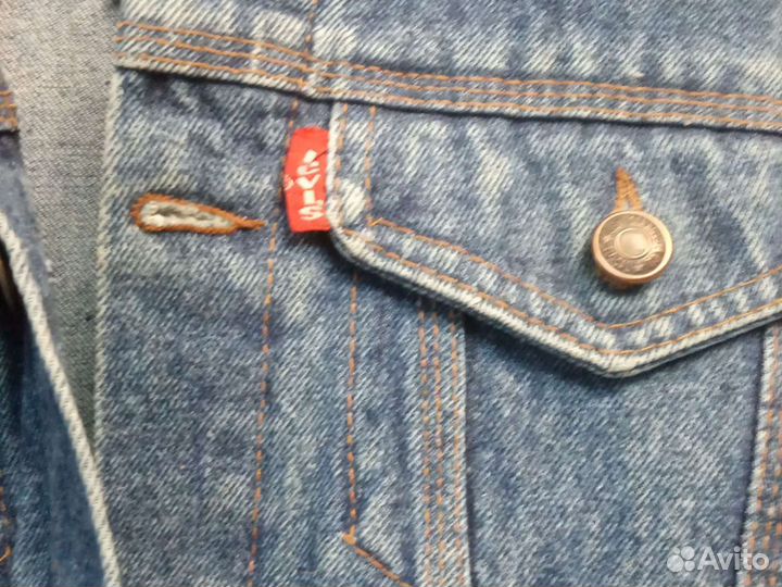 Куртка винтаж levis 501